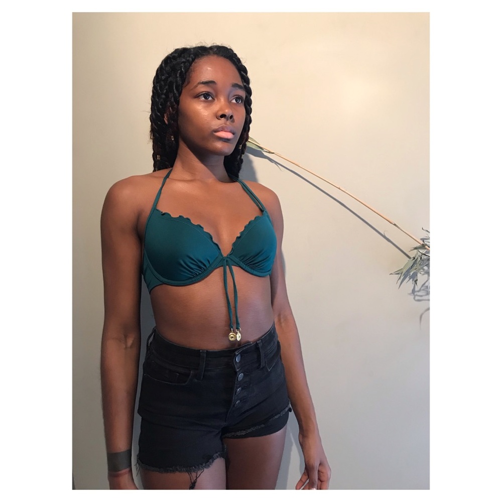Green H&M Bikini Top
